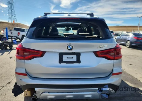 2018 BMW X3 xDrive30I из США, поврежденный, VIN 5UXTR9C51JLD57543